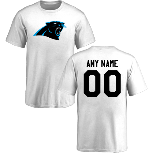 Youth Carolina Panthers Design-Your-Own Short Sleeve Custom NFL T-Shirt